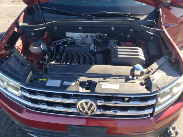 1V2ER2CA2JC549869 - 2018 VOLKSWAGEN ATLAS SEL RED photo 12