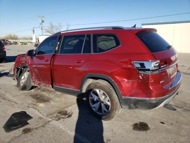 1V2ER2CA2JC549869 - 2018 VOLKSWAGEN ATLAS SEL RED photo 2