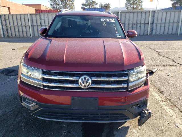 1V2ER2CA2JC549869 - 2018 VOLKSWAGEN ATLAS SEL RED photo 5