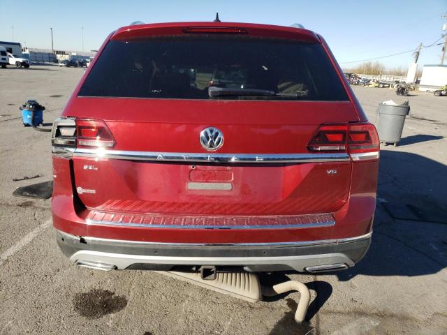 1V2ER2CA2JC549869 - 2018 VOLKSWAGEN ATLAS SEL RED photo 6