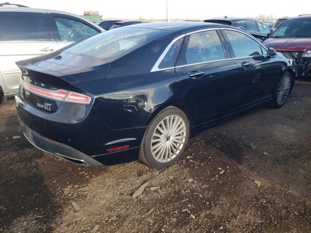 3LN6L5E91HR610955 - 2017 LINCOLN MKZ RESERVE შავი ფოტო 3
