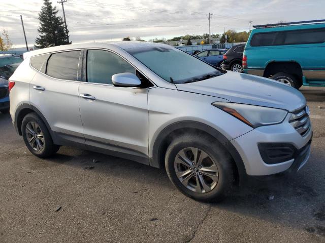 5XYZTDLBXEG131747 - 2014 HYUNDAI SANTA FE S SILVER photo 4