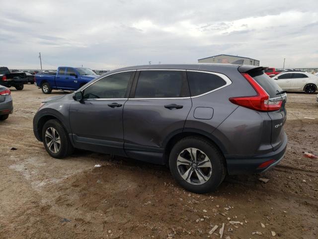 2HKRW6H32JH211468 - 2018 HONDA CR-V LX GRAY photo 2