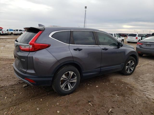 2HKRW6H32JH211468 - 2018 HONDA CR-V LX GRAY photo 3