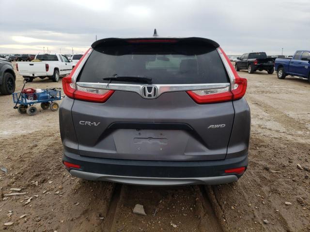 2HKRW6H32JH211468 - 2018 HONDA CR-V LX GRAY photo 6