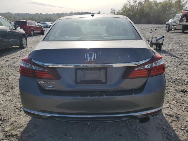 1HGCR2F83GA130159 - 2016 HONDA ACCORD EXL GRAY photo 6