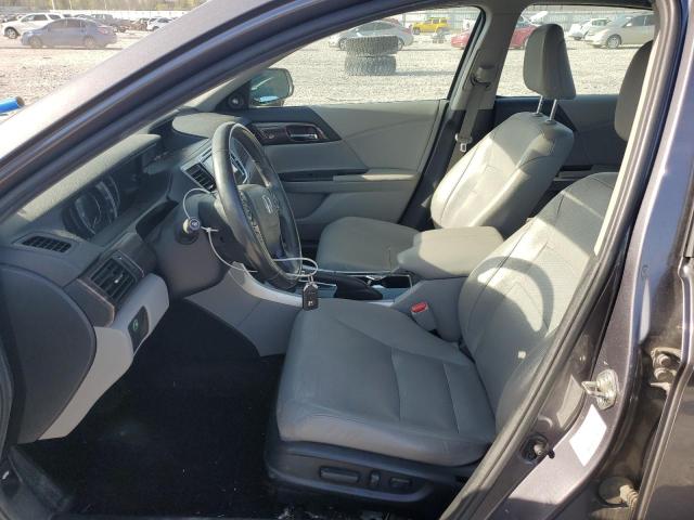 1HGCR2F83GA130159 - 2016 HONDA ACCORD EXL GRAY photo 7