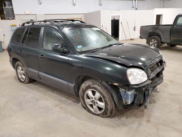 KM8SC73DX6U101082 - 2006 HYUNDAI SANTA FE GLS GREEN photo 4