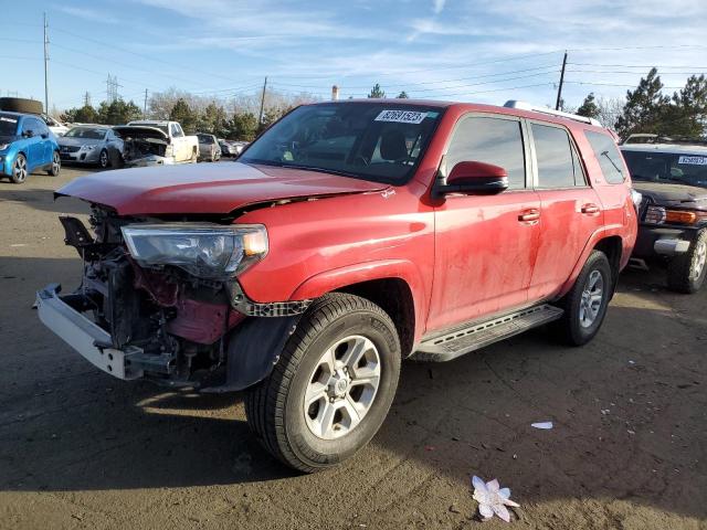 JTEBU5JR9F5210997 - 2015 TOYOTA 4RUNNER SR5 RED photo 1