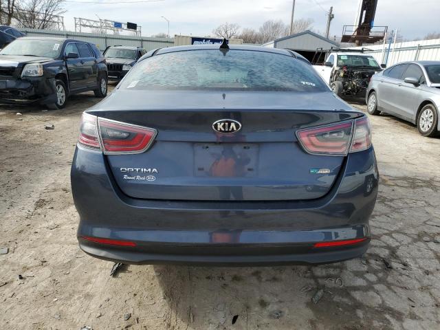 KNAGM4AD3F5078213 - 2015 KIA OPTIMA HYBRID GRAY photo 6