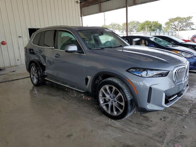 5UX13EU06R9T50906 - 2024 BMW X5 SDRIVE 40I GRAY photo 4
