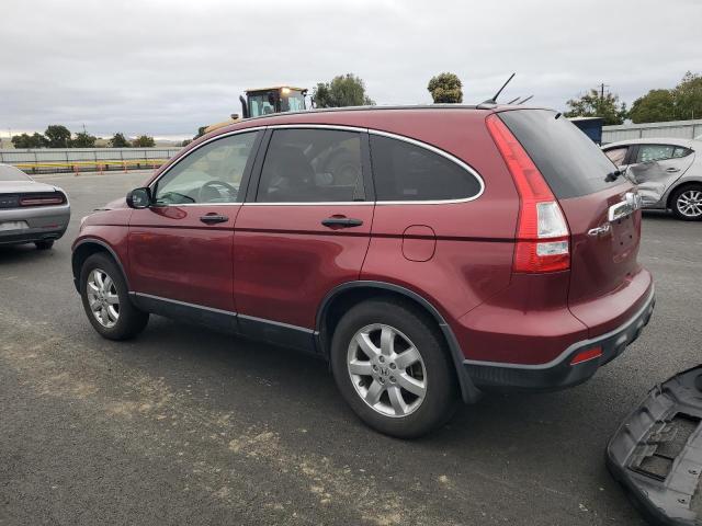 JHLRE38548C031520 - 2008 HONDA CR-V EX BURGUNDY photo 2