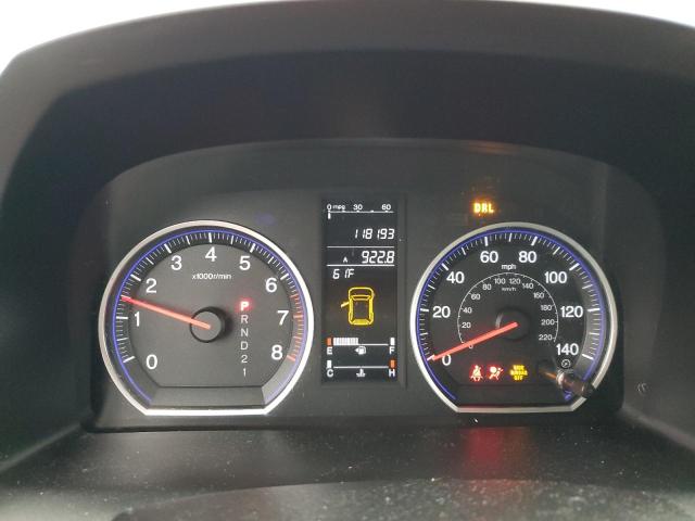 JHLRE38548C031520 - 2008 HONDA CR-V EX BURGUNDY photo 9