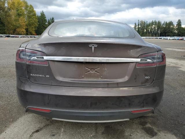 5YJSA1CG7DFP19709 - 2013 TESLA MODEL S Қоңыр фото 6