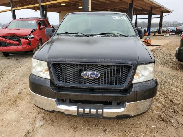 1FTPW12565KE94436 - 2005 FORD F150 SUPERCREW BLACK photo 5