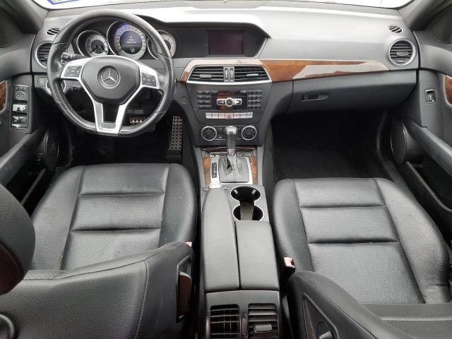 WDDGF4HB4EA932526 - 2014 MERCEDES-BENZ C 250 WHITE photo 8