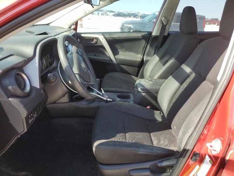 2T3ZFREV3GW273809 - 2016 TOYOTA RAV4 LE RED photo 7