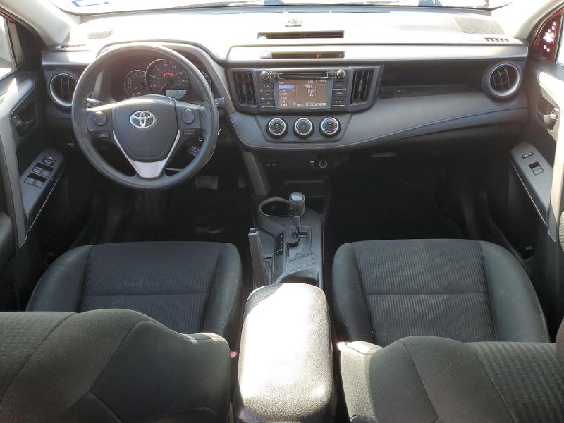 2T3ZFREV3GW273809 - 2016 TOYOTA RAV4 LE RED photo 8