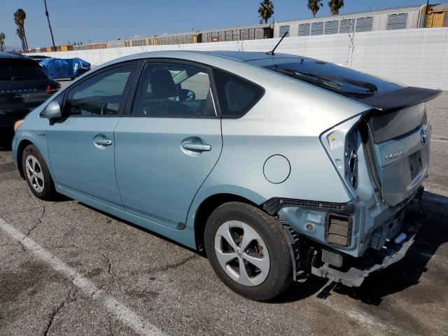 JTDKN3DU1C5485880 - 2012 TOYOTA PRIUS TURQUOISE photo 2
