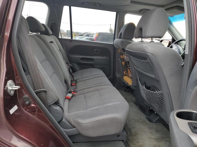 5FNYF18308B036242 - 2008 HONDA PILOT SE BURGUNDY photo 10