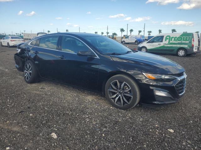 1G1ZG5ST1MF035116 - 2021 CHEVROLET MALIBU RS შავი ფოტო 4