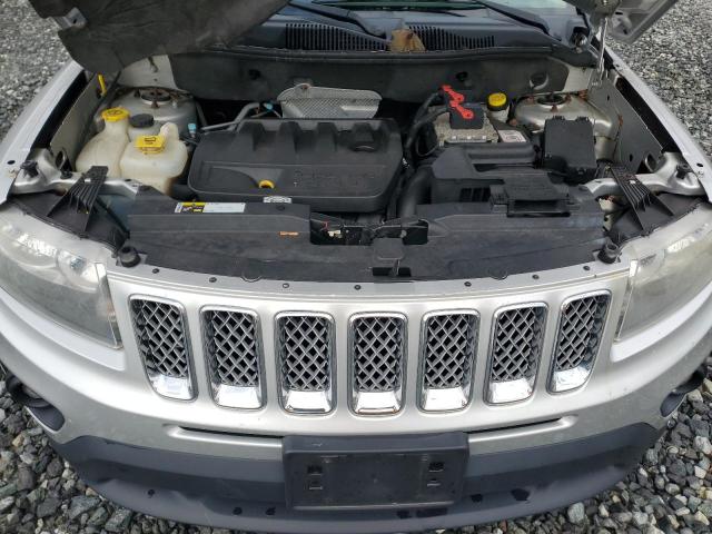 1C4NJDEBXED530822 - 2014 JEEP COMPASS LATITUDE 银色 照片 12