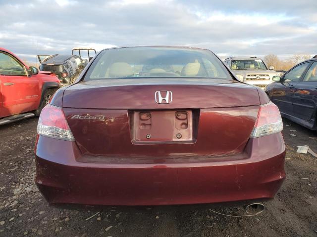 1HGCP2F79AA137685 - 2010 HONDA ACCORD EX BURGUNDY photo 6