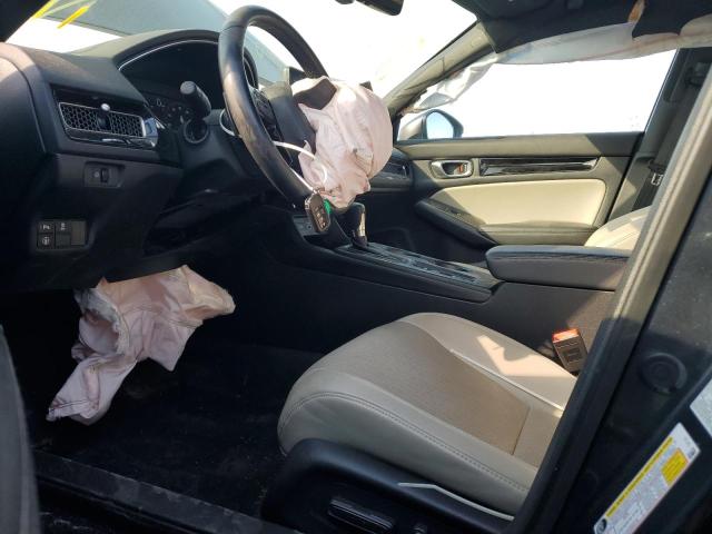 19XFL1H86NE000763 - 2022 HONDA CIVIC SPORT TOURING GRAY photo 7