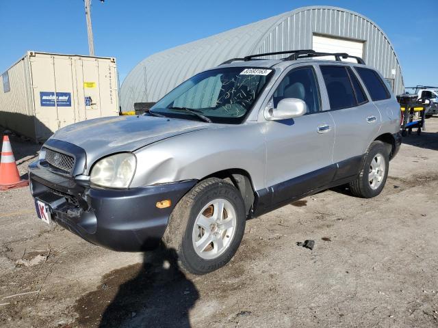 KM8SC13E73U535459 - 2003 HYUNDAI SANTA FE GLS SILVER photo 1