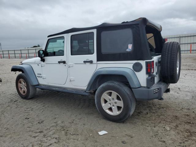 1C4HJWDG8EL101707 - 2014 JEEP WRANGLER U SPORT Biały zdjęcie 2