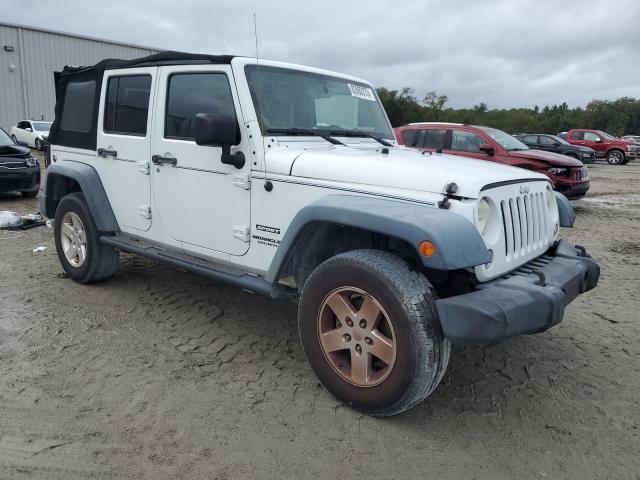 1C4HJWDG8EL101707 - 2014 JEEP WRANGLER U SPORT Biały zdjęcie 4