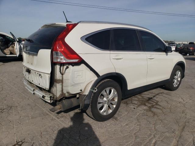 5J6RM3H78EL009107 - 2014 HONDA CR-V EXL WHITE photo 3