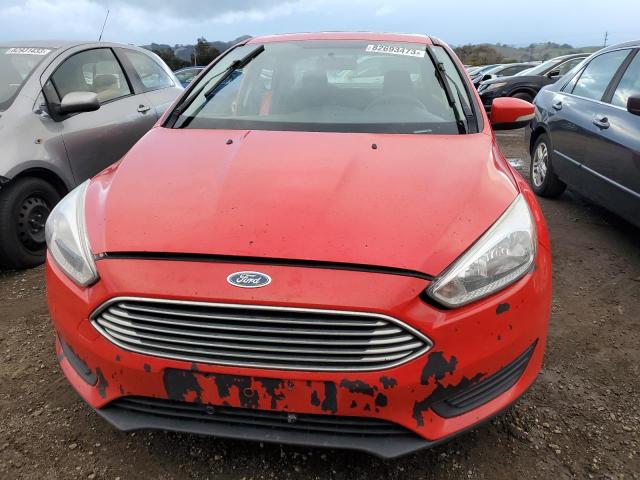 1FADP3F27FL325751 - 2015 FORD FOCUS SE RED photo 5