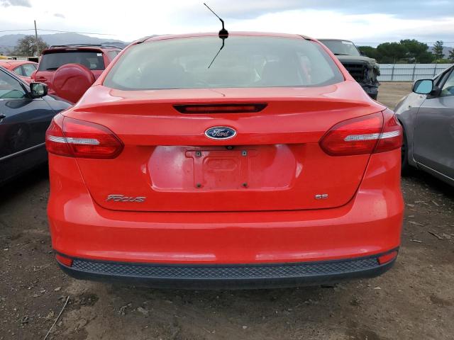 1FADP3F27FL325751 - 2015 FORD FOCUS SE RED photo 6