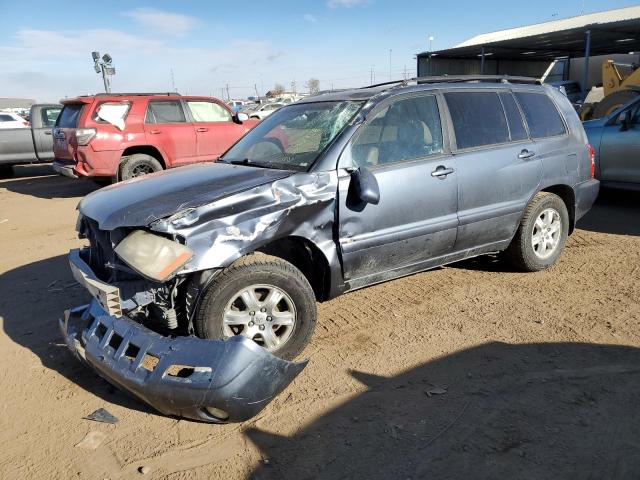 2002 TOYOTA HIGHLANDER LIMITED, 