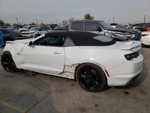 1G1FH3D77K0151179 - 2019 CHEVROLET CAMARO SS WHITE photo 2