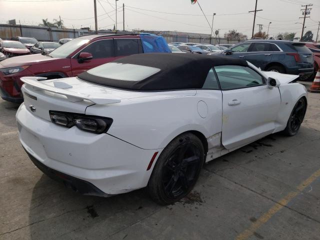 1G1FH3D77K0151179 - 2019 CHEVROLET CAMARO SS WHITE photo 3