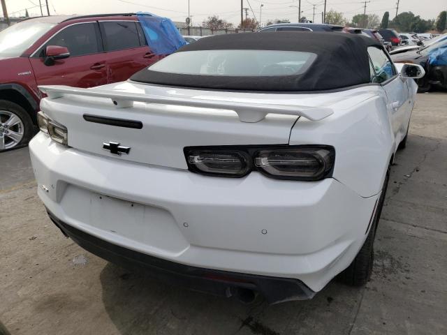 1G1FH3D77K0151179 - 2019 CHEVROLET CAMARO SS WHITE photo 6