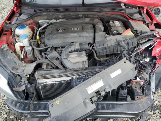 3VWD17AJ3EM277497 - 2014 VOLKSWAGEN JETTA SE RED photo 11