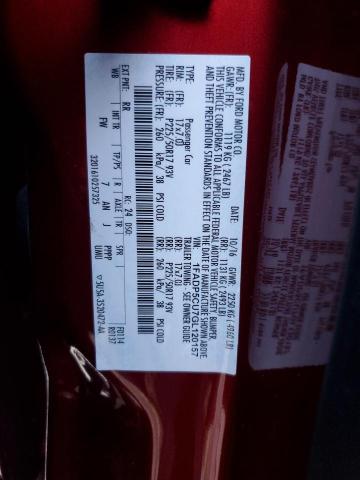 1FADP5CU7GL120157 - 2016 FORD C-MAX PREMIUM SEL RED photo 12