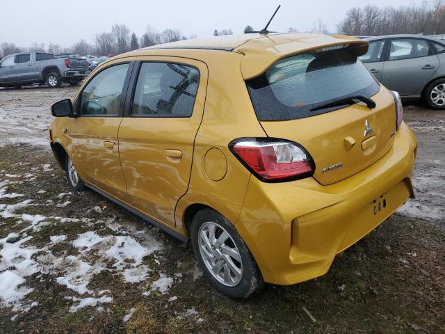 ML32AUHJ4MH005027 - 2021 MITSUBISHI MIRAGE ES YELLOW photo 2