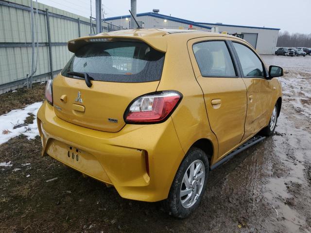 ML32AUHJ4MH005027 - 2021 MITSUBISHI MIRAGE ES YELLOW photo 3