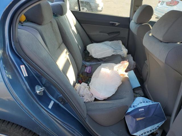 19XFA1F51BE047323 - 2011 HONDA CIVIC LX BLUE photo 10