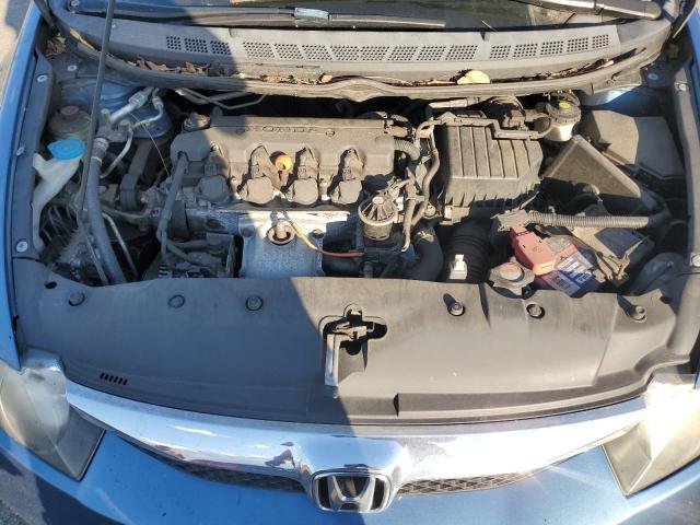 19XFA1F51BE047323 - 2011 HONDA CIVIC LX BLUE photo 11