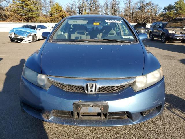 19XFA1F51BE047323 - 2011 HONDA CIVIC LX BLUE photo 5