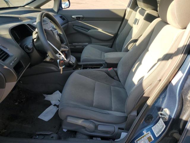 19XFA1F51BE047323 - 2011 HONDA CIVIC LX BLUE photo 7