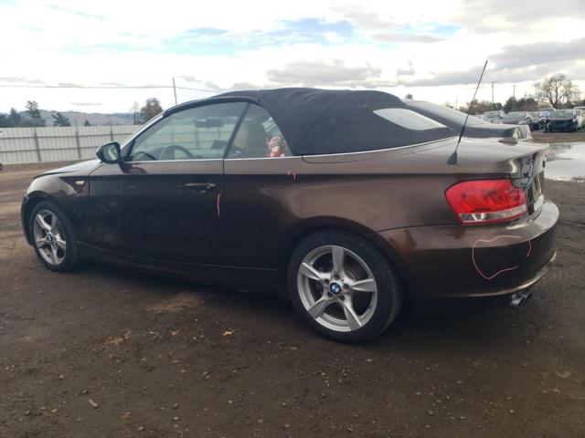 WBAUL7C55CVM82591 - 2012 BMW 128 I BROWN photo 2