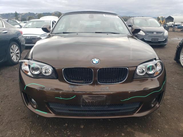 WBAUL7C55CVM82591 - 2012 BMW 128 I BROWN photo 5