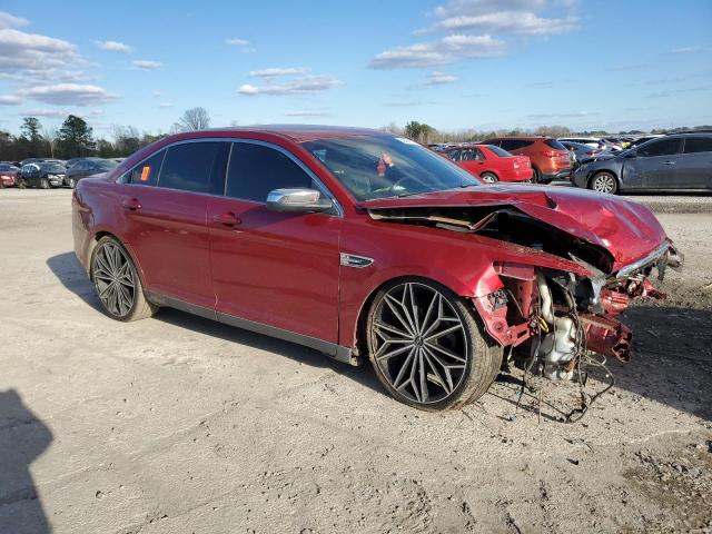 1FAHP2F85DG229994 - 2013 FORD TAURUS LIMITED RED photo 4