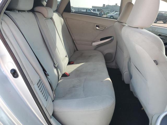 JTDKN3DU5E1770687 - 2014 TOYOTA PRIUS ვერცხლისფერი ფოტო 10